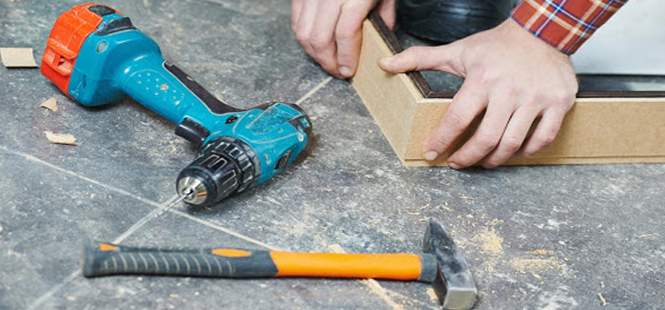 broken door frame repair Orange Cove